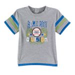 Toughskins Infant Boy's Sleeve Stripe Tee - Baseball Graphic