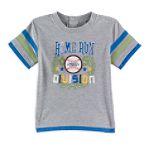 Toughskins Toddler Boy's Sleeve Stripe Tee - Baseball Graphic