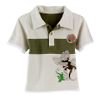 Pieced Graphic Polo