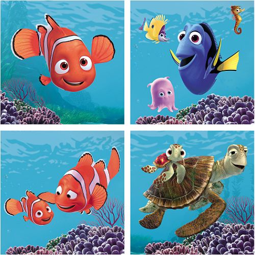 Blue Mountain Wallcoverings Disney Nemo Wall Art