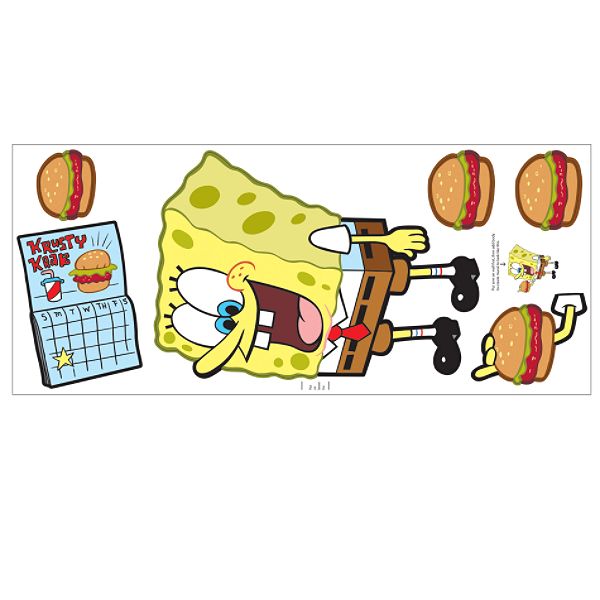 Borders Unlimited Inc Sponge Bob Jumbo Appliques