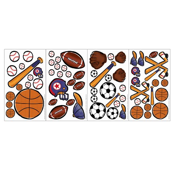 Borders Unlimited Inc Sports Fun Appliques