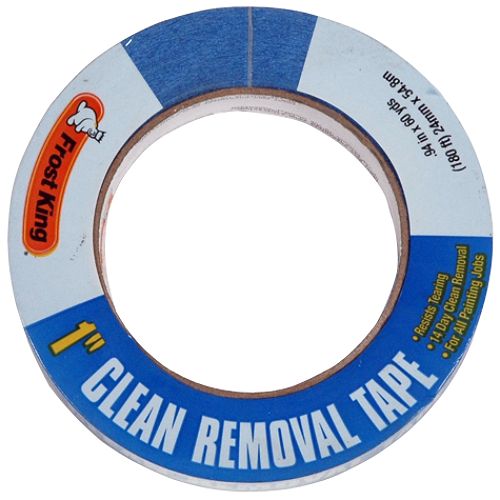 Frost King Clean Removal Masking Tape  1 in. x 60 yds. - Blue - 13161 Best Price