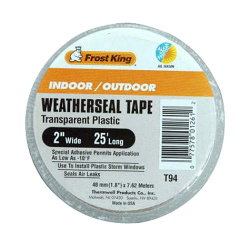 Frost King Clear Plastic Weatherseal Tape - T94H Best Price