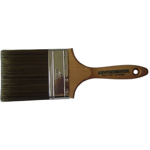 Weatherbeater 4 in. Exterior Paint Brush - 14208 Best Price