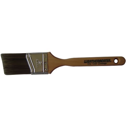Weatherbeater 2 in. Angle Exterior Paint Brush - 14294 Best Price