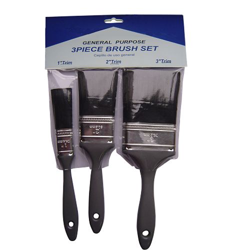 3 pc. General Purpose Trim Brushes - K1046 Best Price