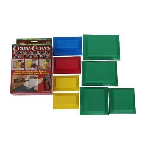 Crane Covers 8 Pack Variety of Wall Plate Covers - 15000