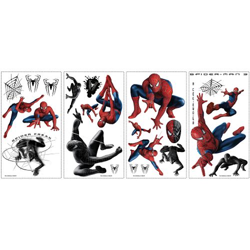 York Spiderman III Peel and Stick Applique Set - RMK1045SCS Best Price