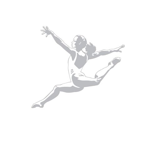 Sudden Shadows Wall Graphic - Gymnast - 01952