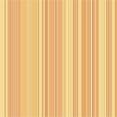 Sanitas Wallpaper - 56 sq. ft. Yellow, Orange & White Stripe - DS106604