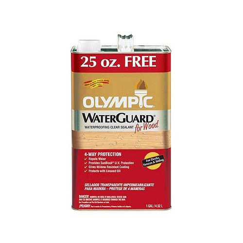 Olympic WaterGuard VOC Compliant Sealer  Clear - 1 gal. - 51794A/S1 Best Price