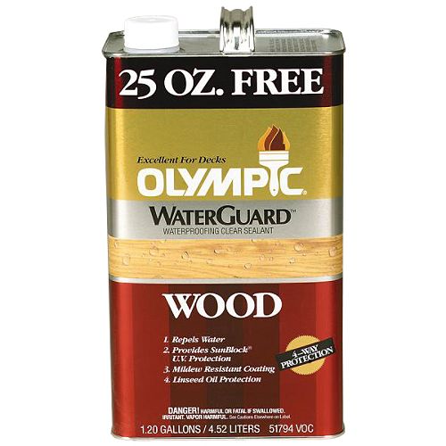 Olympic WaterGuard Wood Sealer Bonus Can - 1.2 gal. - 57593A/S1 Best Price