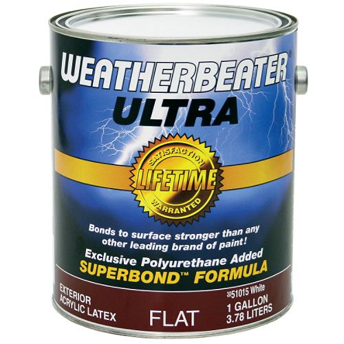 Weatherbeater Ultra Exterior Flat Paint  1 Gal. - 51015 Best Price