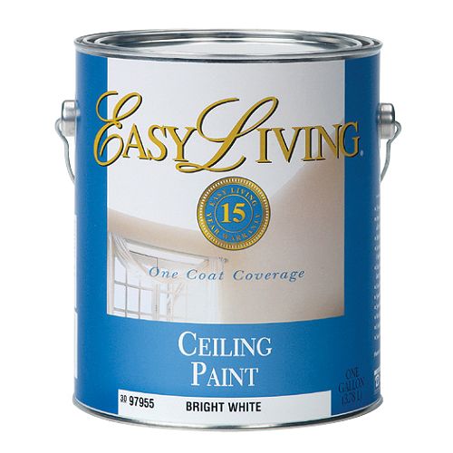 Easy Living 15 Year Latex Interior Ceiling Paint  1 Gal. - 97955 Best Price