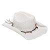 Ladies Cowboy Hat with Stringed Charms