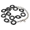 Women's Plastic Ring Chain Belt