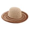Crochet Straw Sun Hat