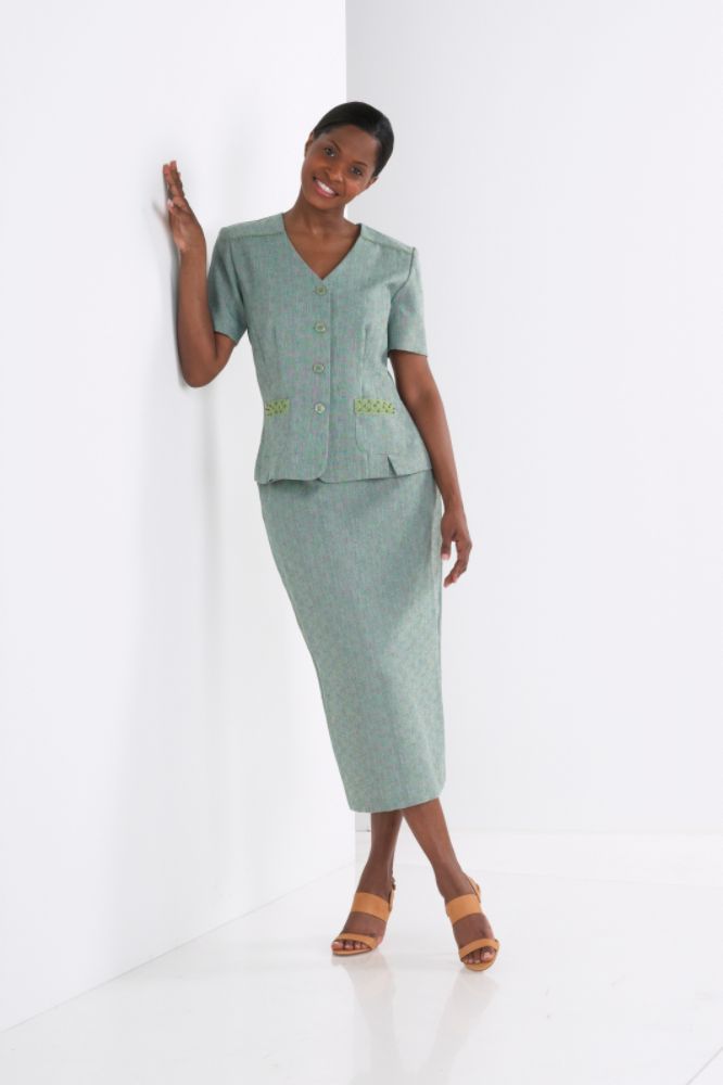  Hook Weave Skirt Set