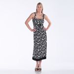 Amanda Lane 1 Piece Halter Sheer Patio Dress