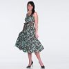 Petite 1 Piece Sleeveless Tiered Sundress