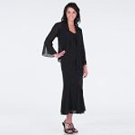 Kathy Roberts Petite 2 Piece Chunky Beaded Jacket Dress