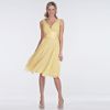 Sleeveless Dress with Charmuse Belt