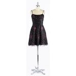 Morgan & Company Blk, Pink Mesh Party Dress