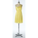 La Belle 1-Shoulder Yellow Dress
