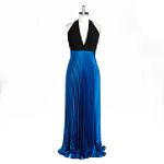 DJ Jazz Jersey Top Charmeuse Pleated Bottom