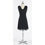 DJ Jazz Drape Neck Front And Back Dress