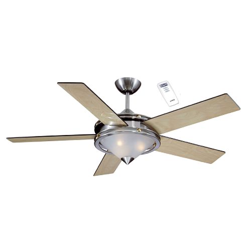 Litex Industries 52 Ceiling Fan - Brushed Nickel - CPR52BC5LKRCR Best Price