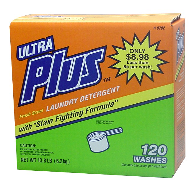 Sears/DeSoto Ultra Plus 120-load laundry detergent $5.88