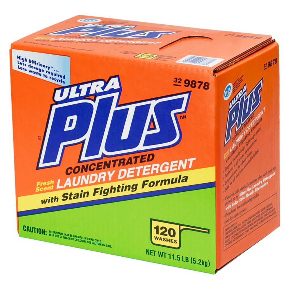 Ultra Plus Ultra Plus 11.5 lb. Powder Laundry Detergent w/ Stain Fighting Formula