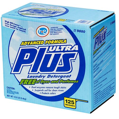 Ultra Plus 12.0 lb. Powder Laundry Detergent  Free of Dyes and Perfumes - SEA 9880 Best Price