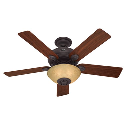 Hunter Westover 52" New Bronze Four Seasons Heater Fan