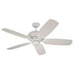 "Monte Carlo Fan Co. 52"" Ceiling Fan with Remote Control - White"
