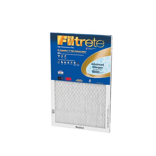 3M Advanced Allergen Reduction Filters 12 in x 24 in x 1 in - AA20DC-6 