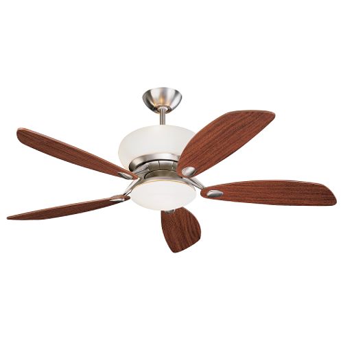 Monte Carlo Fan Co. 52 Ceiling Fan - Brushed Steel Finish - 5OBR52BSD Best Price