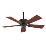 "Hunter Fan Co Hudson - 42"" Ceiling Fan New Bronze with 5 Black Walnut / Medium Oak Blades"
