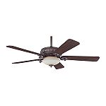 Hunter Fan Co 52 in. Villa Ceiling Fan - Egyptian Bronze with Brushed Cocoa
