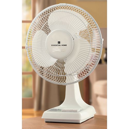 Essential Home 12 in. Oscillating Table Fan - F1210