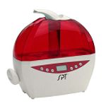 Sunpentown Digital Ultrasonic Humidifier with Hygrostat Sensor RED