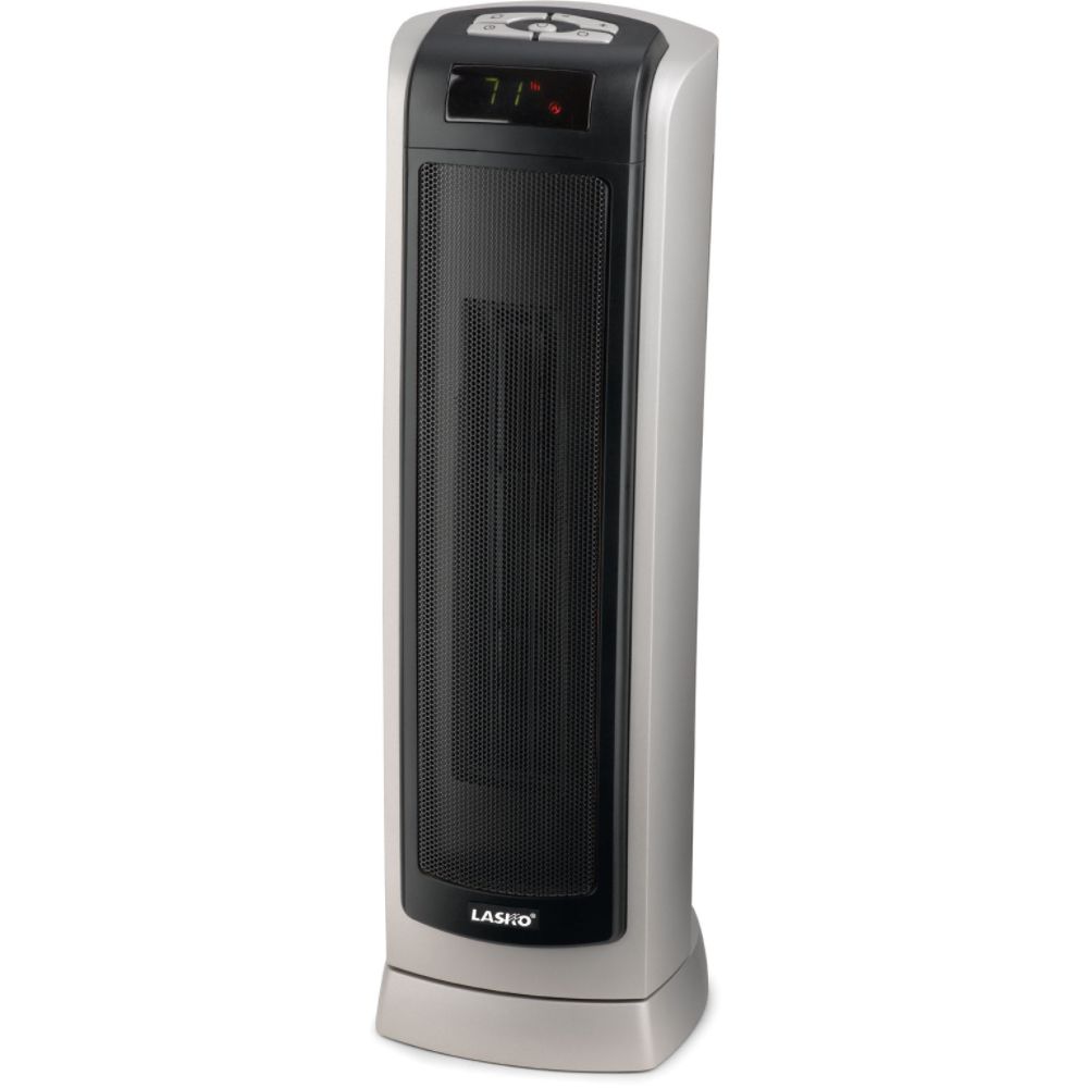Lasko Ceramic Tower Heater w/Digital Display & Remote Control
