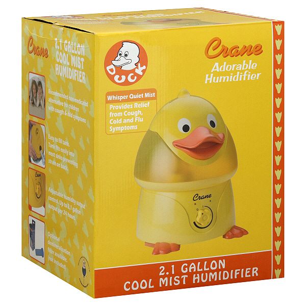 Crane Humidifier, Cool Mist, Adorable Duck, 1 humidifier - EE-6369