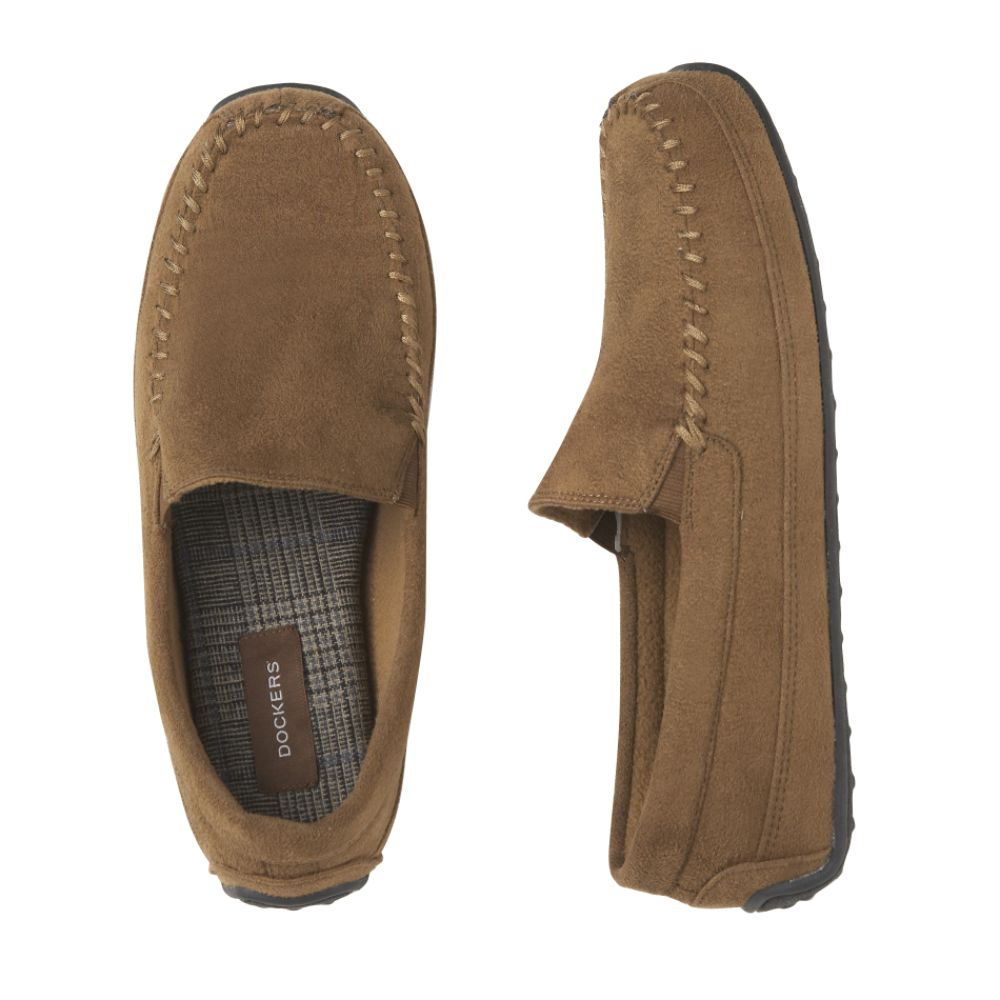 Dockers Micro Suede Slip-On Slippers