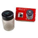 Sears Roebuck and Co. Digital Coin Counting Money Jar (Small)