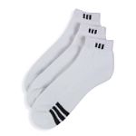 Adidas 3pk White Low Cut Sport Sock