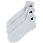 Adidas 3pk White Quarter Sport Sock