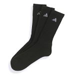 Adidas 3pk Black Crew Sport Sock